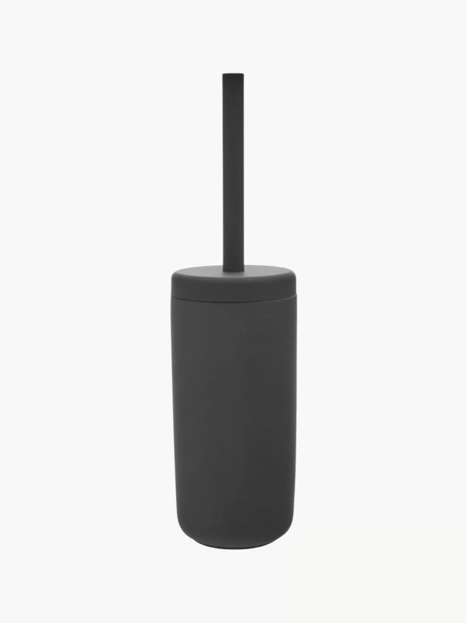 Toilettenbürsten-Zone Denmark Toilettenbürste Ume mit Behälter Schwarz