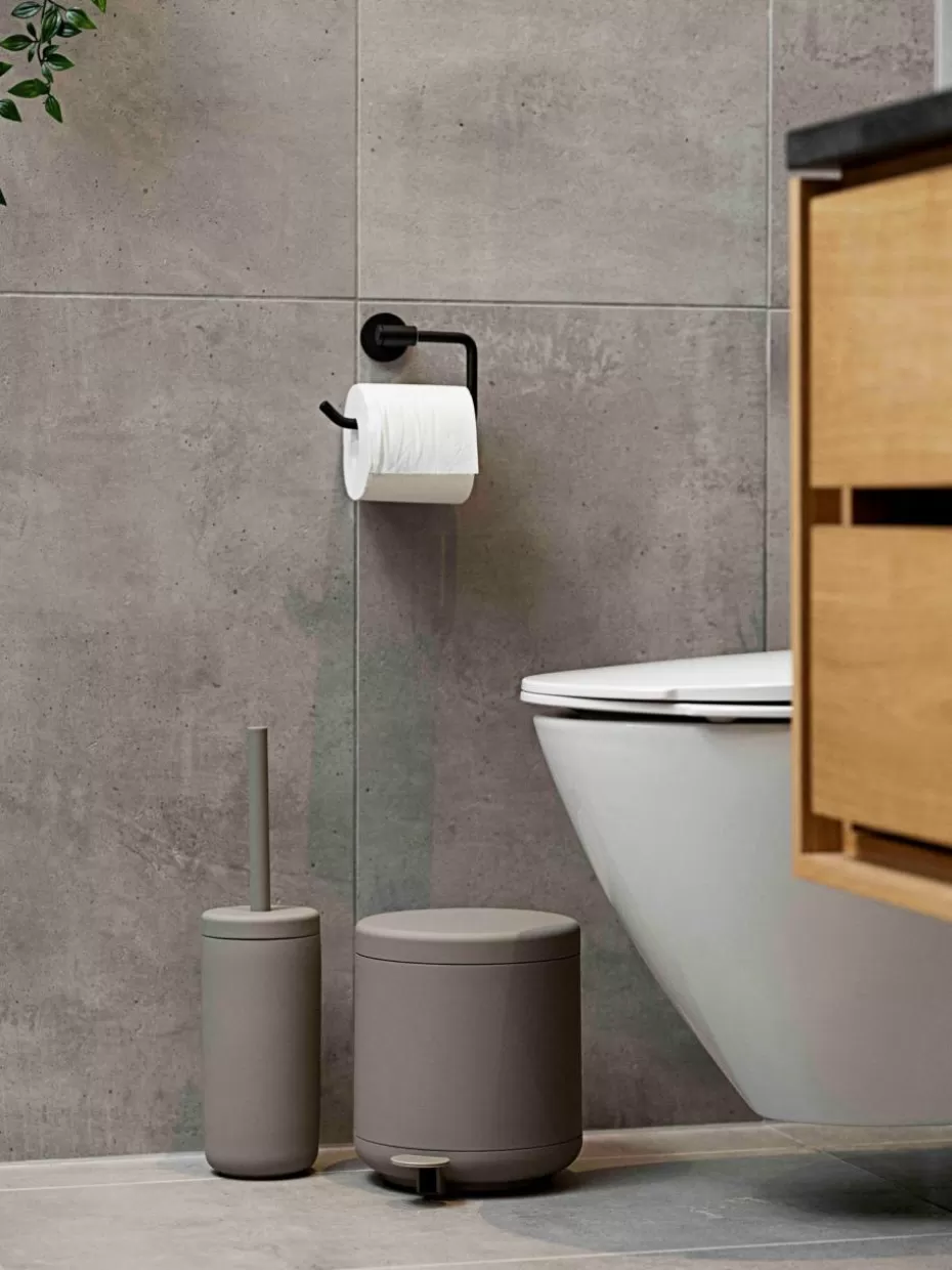 Toilettenbürsten-Zone Denmark Toilettenbürste Ume mit Behälter Taupe