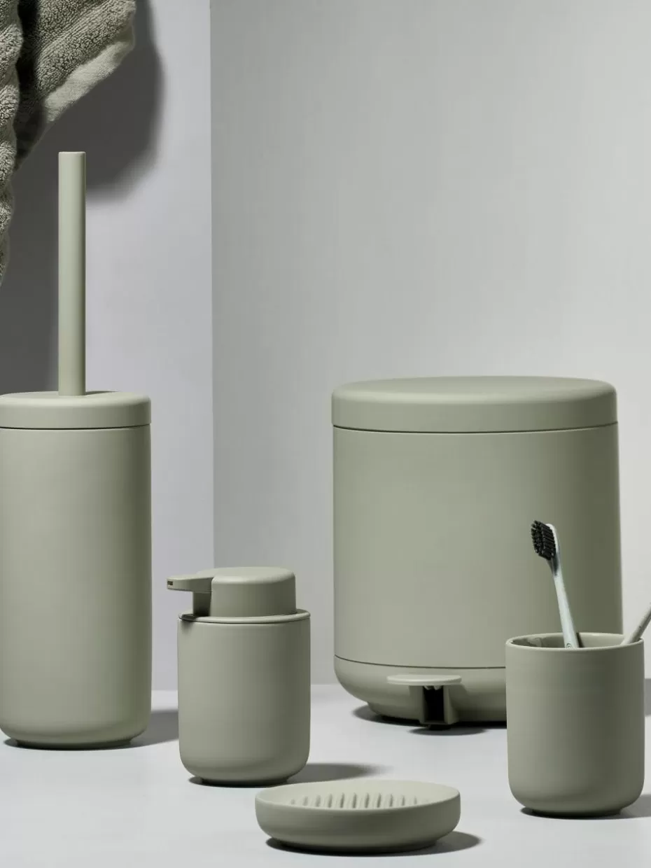 Toilettenbürsten-Zone Denmark Toilettenbürste Ume mit Behälter Salbeigrün