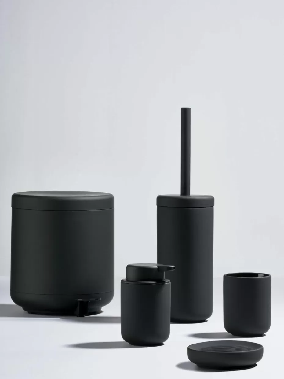 Toilettenbürsten-Zone Denmark Toilettenbürste Ume mit Behälter Schwarz