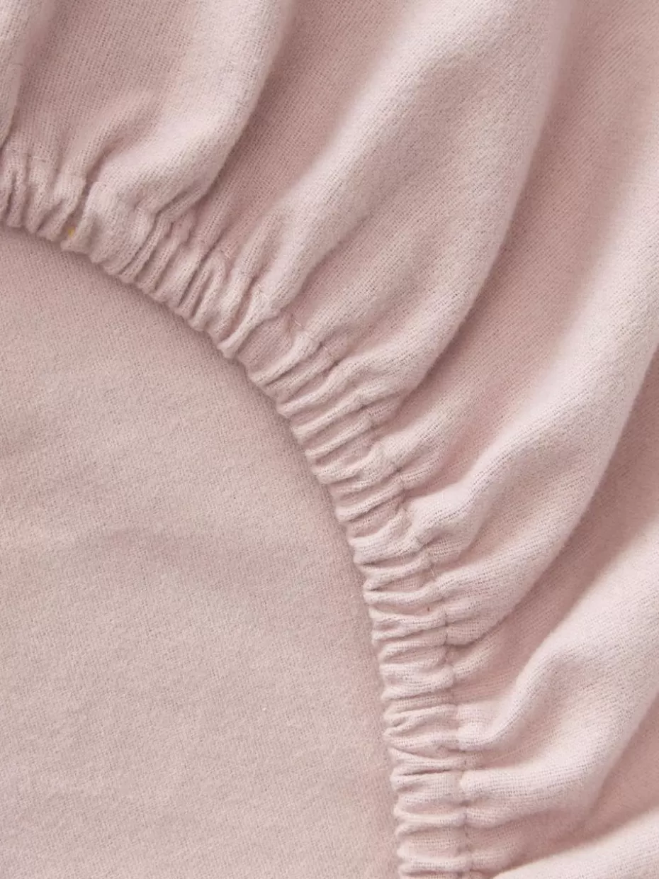 Spannbettlaken-Westwing Collection Topper-Spannbettlaken Biba, Flanell Hellrosa