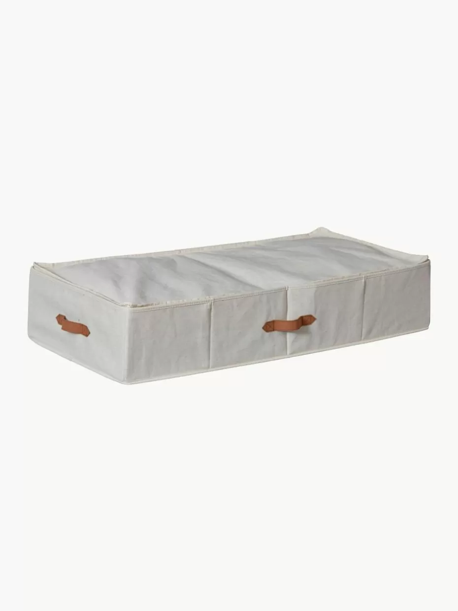 Boxen-Store It Unterbett-Aufbewahrungsbox Premium Hellbeige, Braun