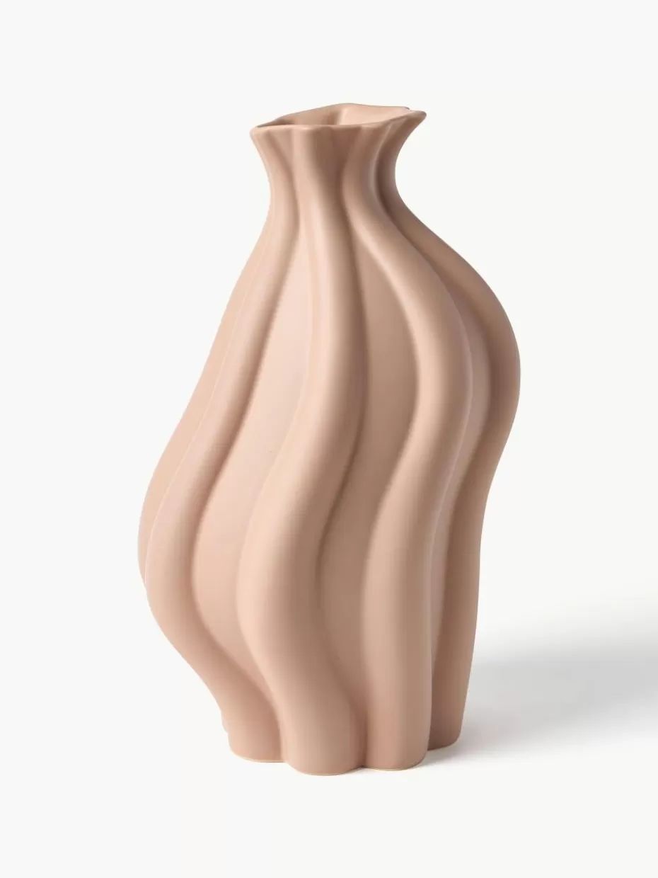 Vasen-Westwing Collection Vase Blom aus Keramik, H 33 cm Peach