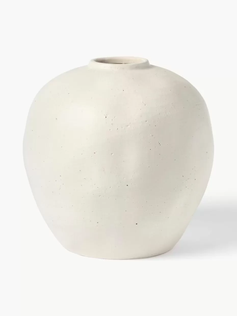 Vasen-Westwing Collection Vase Bruno aus Steingut, H 26 cm