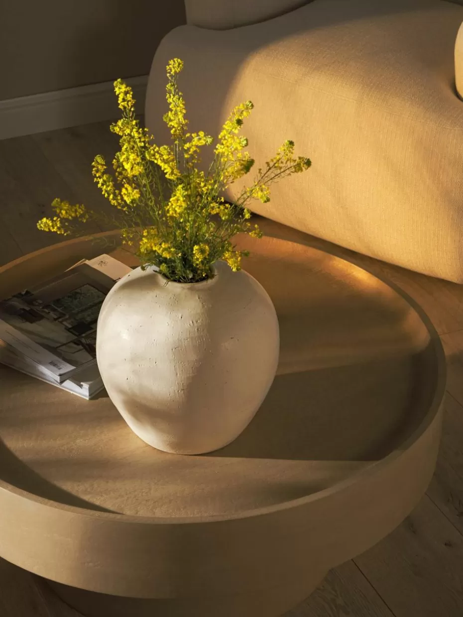 Vasen-Westwing Collection Vase Bruno aus Steingut, H 26 cm