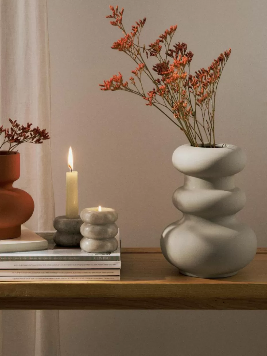 Vasen-Westwing Collection Vase Cathy, H 24 cm Hellbeige