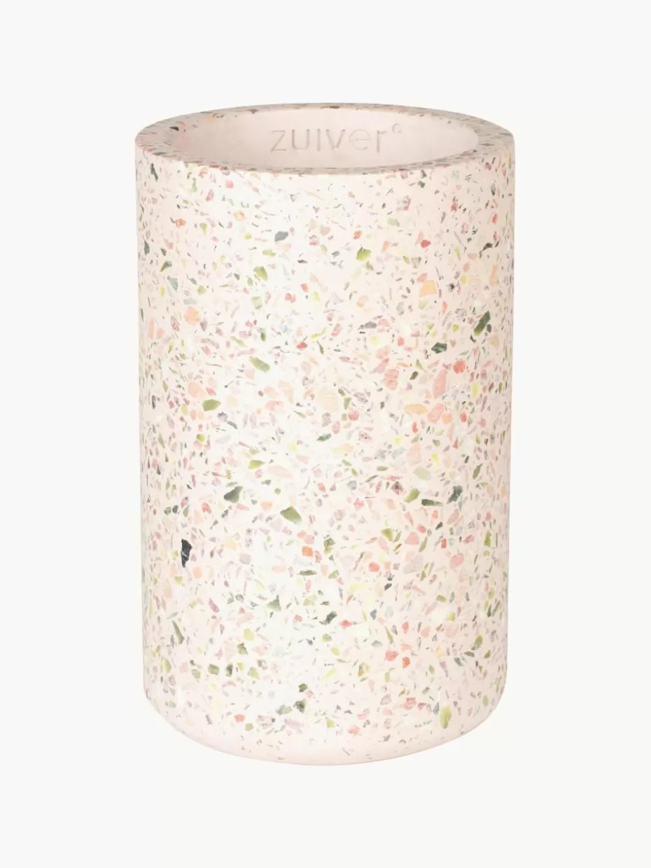 Vasen-Zuiver Vase Fajen aus Terrazzo, H 25 cm