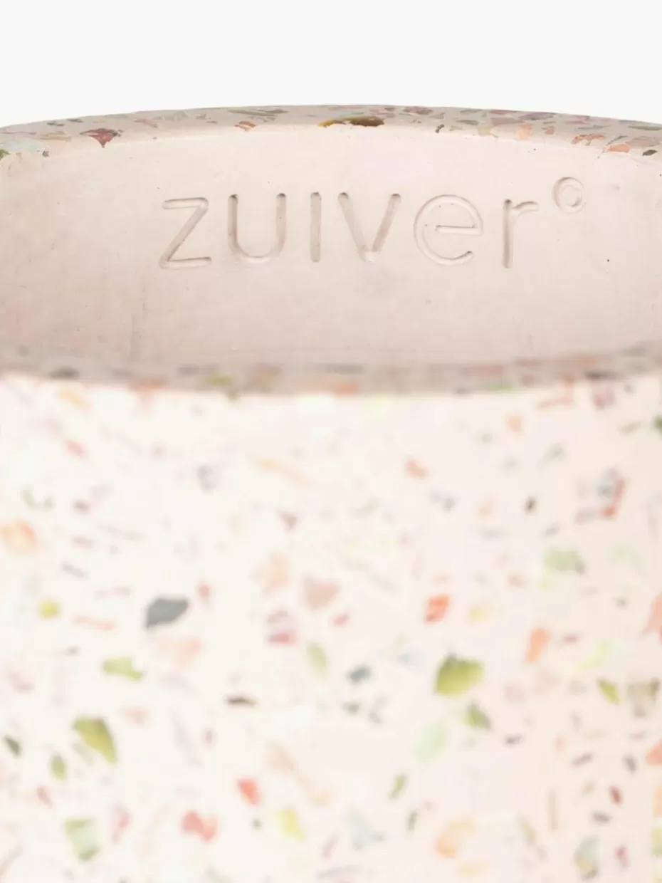 Vasen-Zuiver Vase Fajen aus Terrazzo, H 25 cm