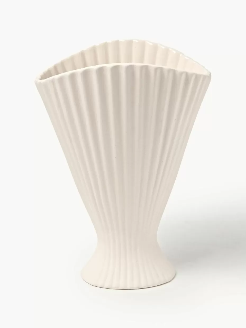 Vasen-ferm LIVING Vase Fountain aus Steinzeug, H 31 cm