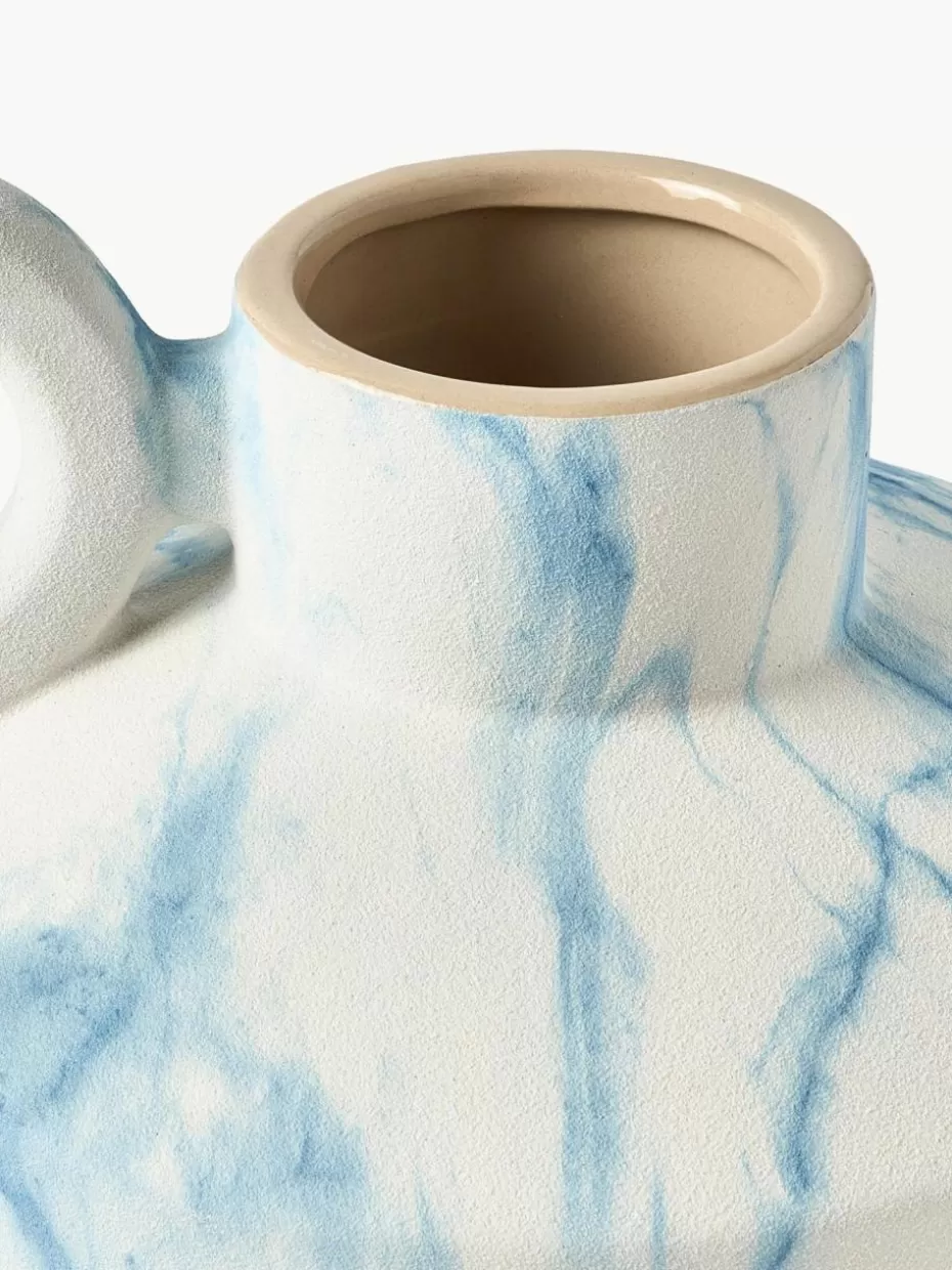 Vasen-Westwing Collection Vase Kiko in Marmor-Optik, H 27 cm