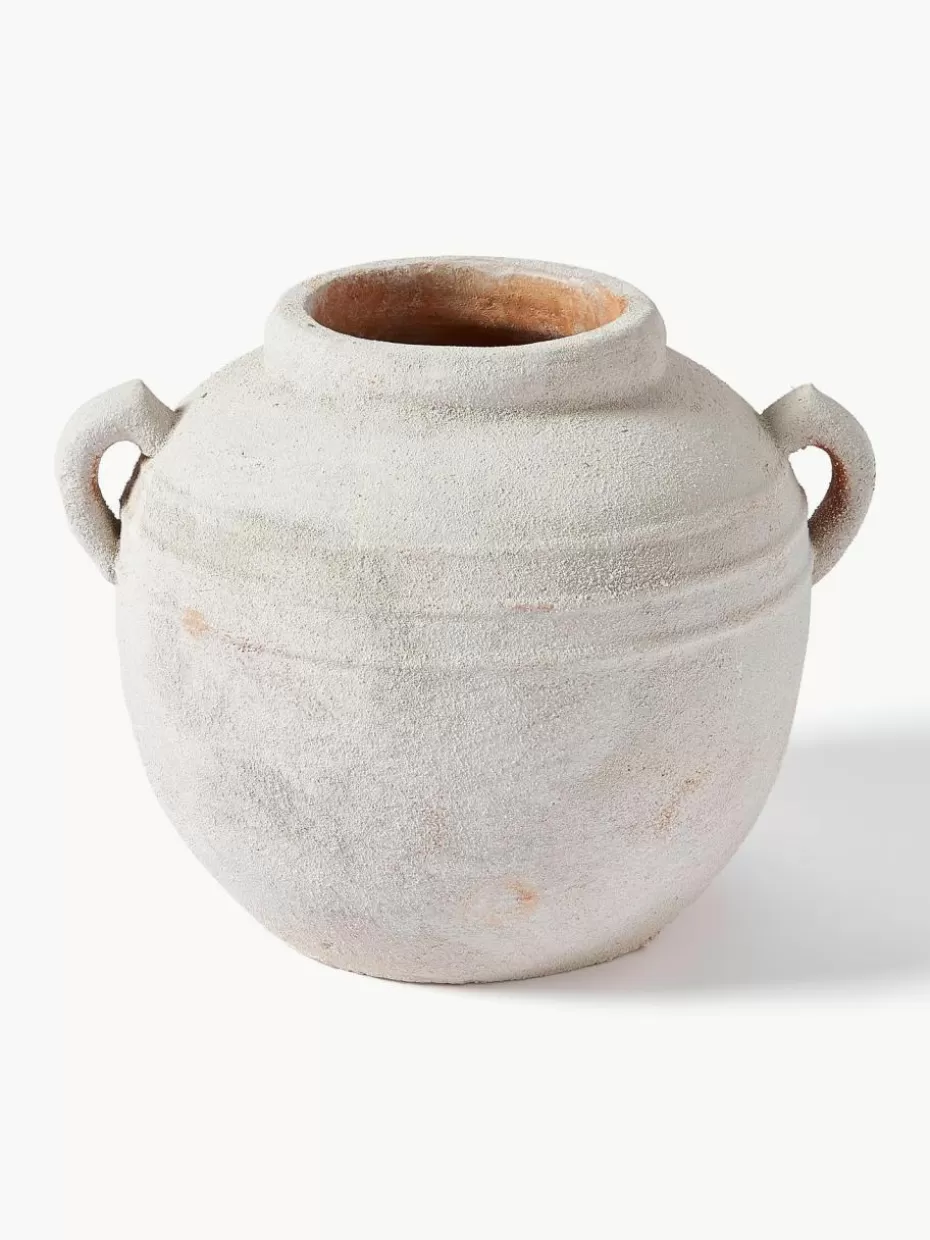 Vasen-Westwing Collection Vase Leana mit Sand-Finish, H 31 cm