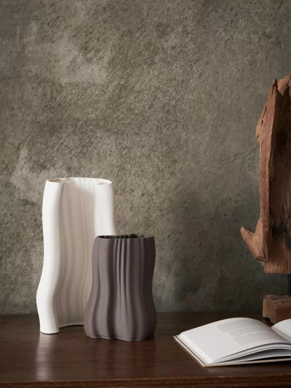 Vasen-ferm LIVING Vase Moire aus Steinzeug, H 20 cm