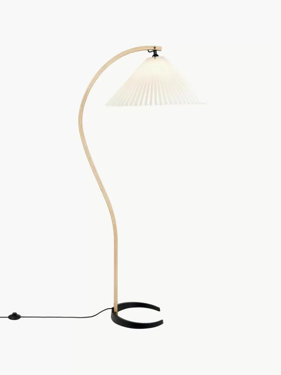 Leselampen-GUBI Verstellbare Stehlampe Timberline