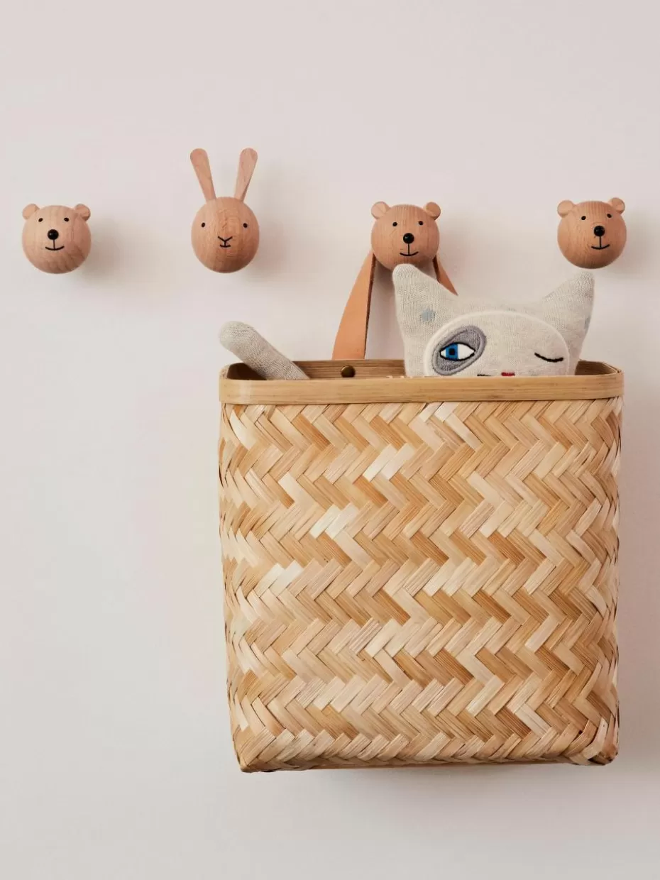 Aufbewahrung-Oyoy Living Design Wandhaken Bear aus Buchenholz