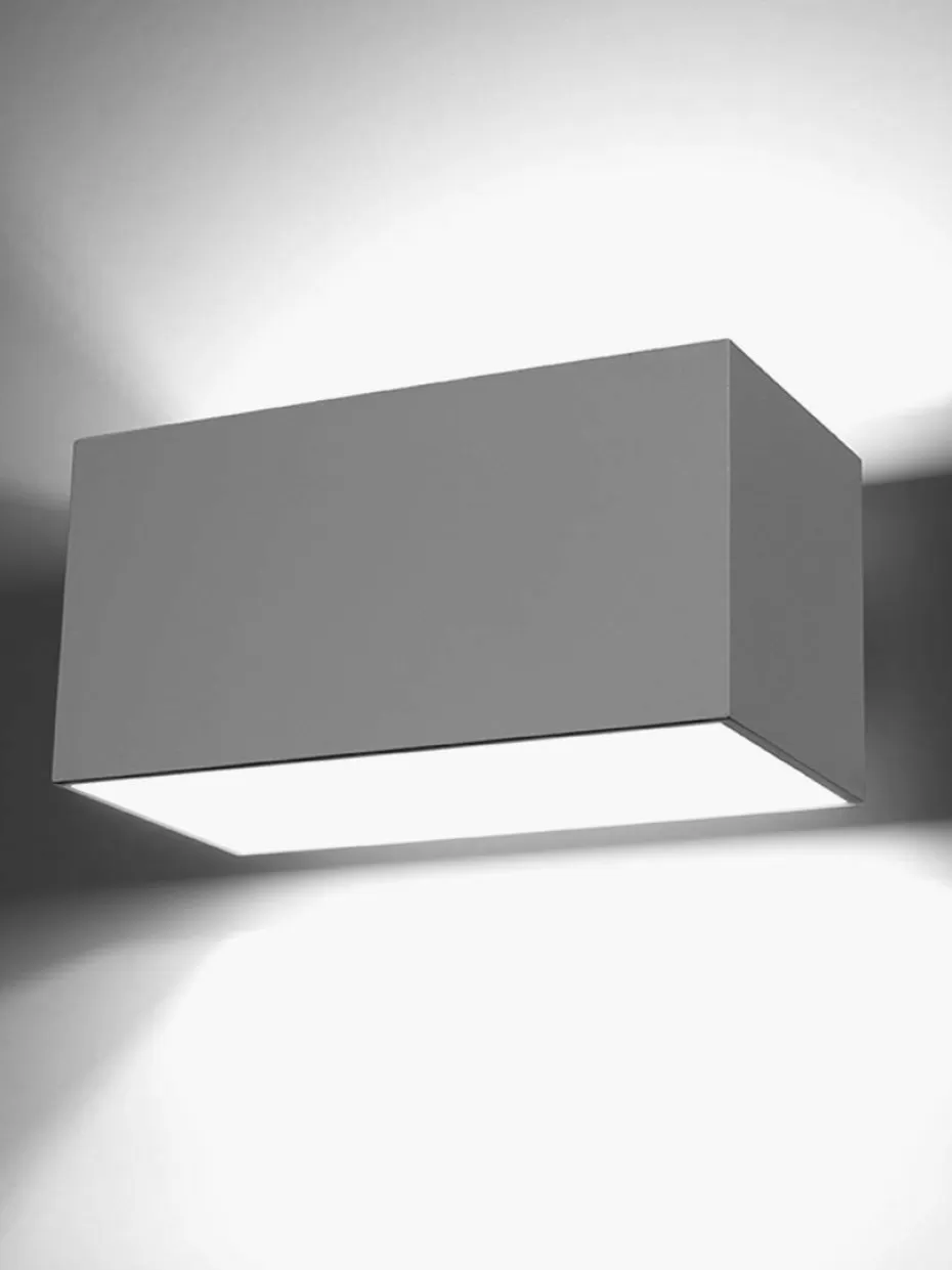 Up- & Downlights-Westwing Wandleuchte Geo Maxi Weiß