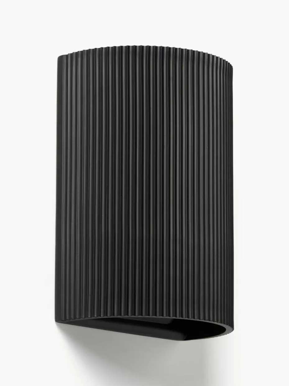 Up- & Downlights-Westwing Collection Wandleuchte Hilko Schwarz