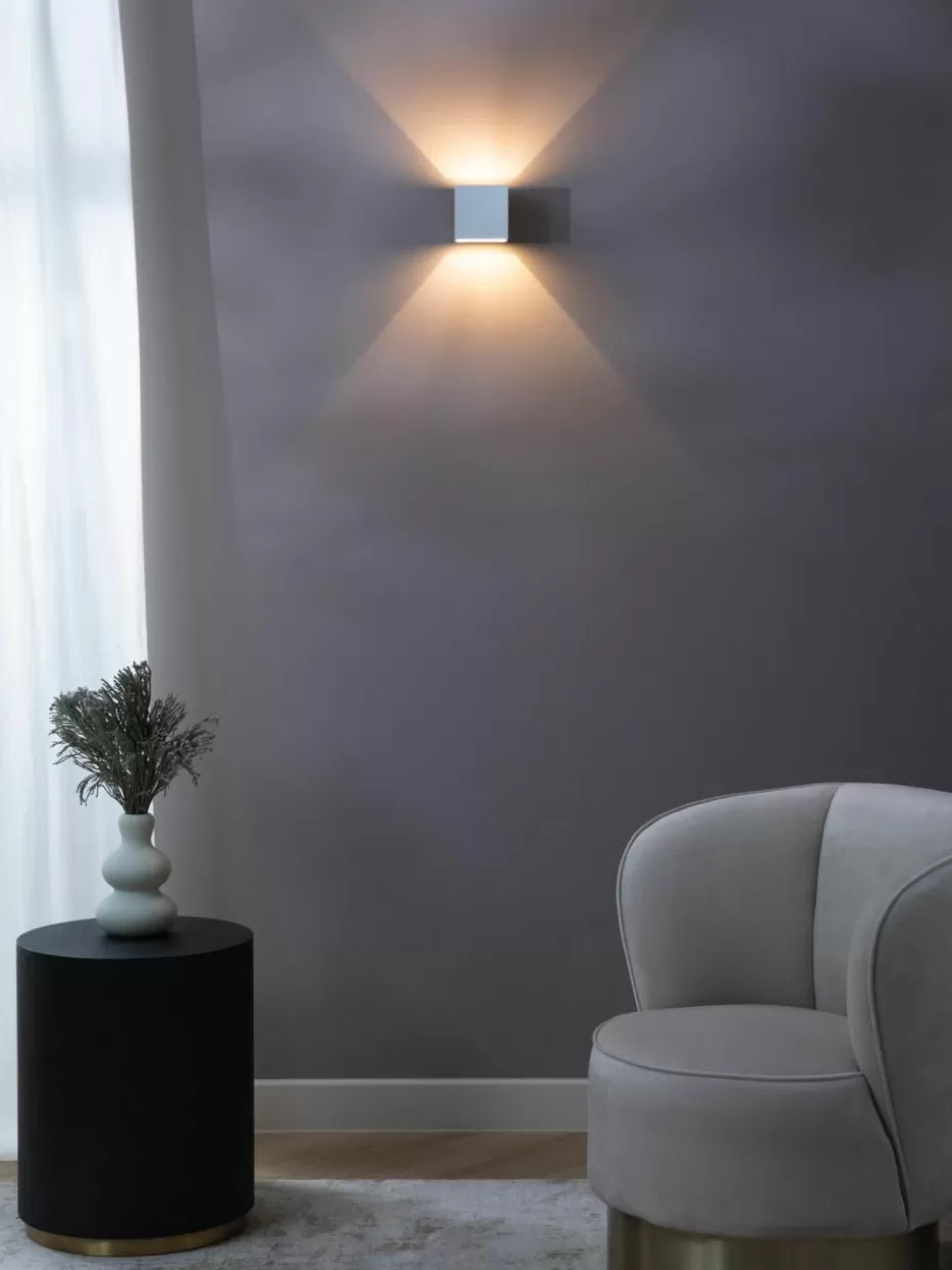 Up- & Downlights-Westwing Wandleuchte Jayla Weiß