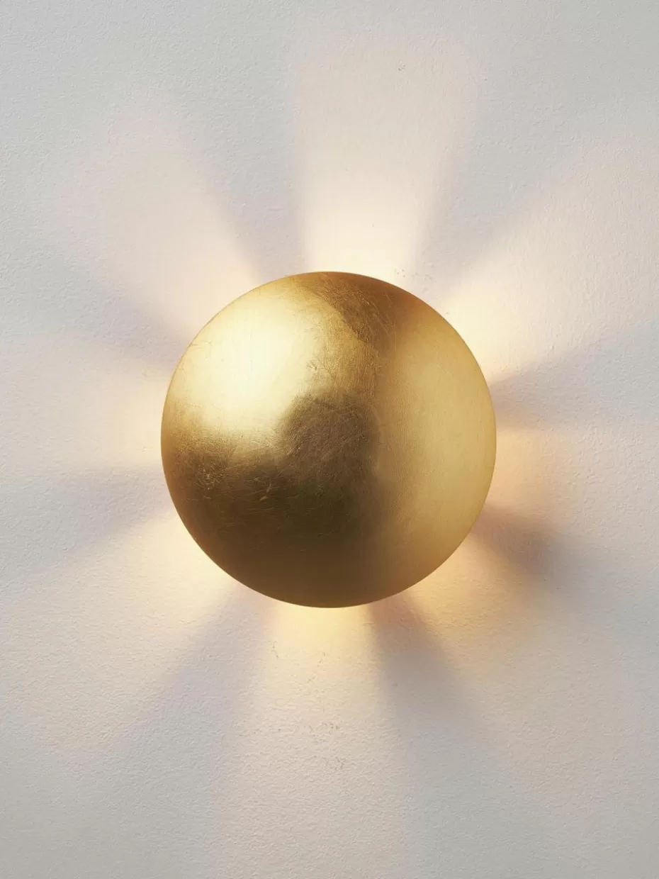 Up- & Downlights-Westwing Wandleuchte Sunset mit Antik-Finish