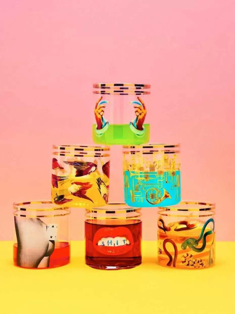 Wassergläser-Seletti Wasserglas Trumpets