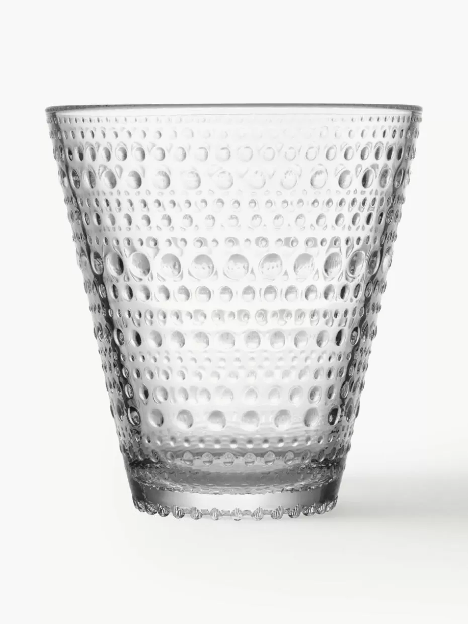 Wassergläser-iittala Wassergläser Kastehelmi, 2 Stück Transparent