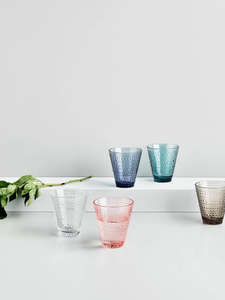 Wassergläser-iittala Wassergläser Kastehelmi, 2 Stück Beige, transparent