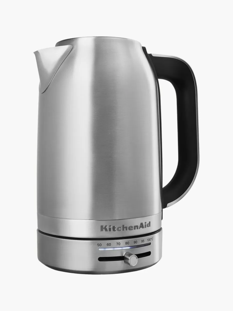 Wasserkocher-KitchenAid Wasserkocher Almond, 1.7 L Silberfarben, glänzend