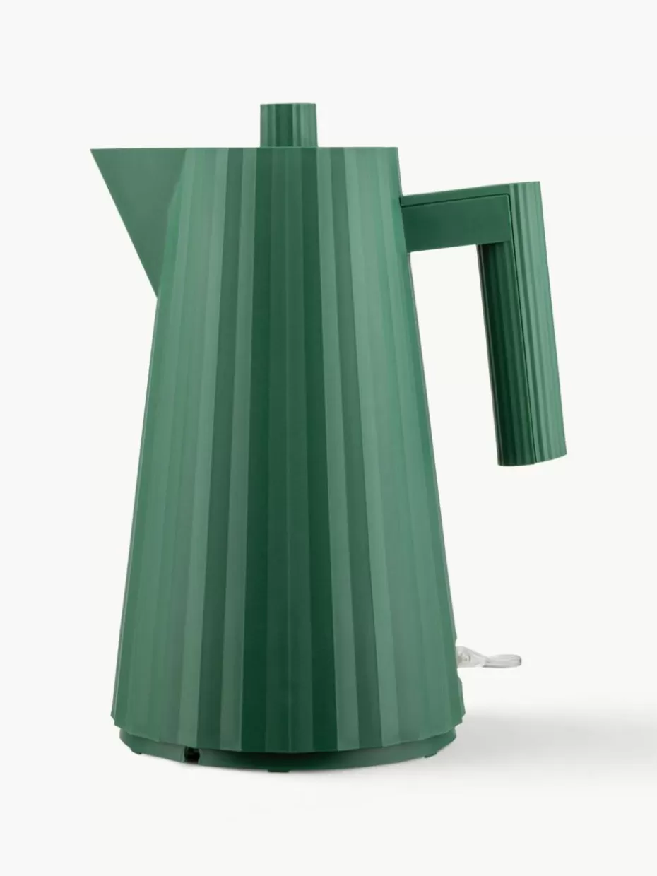 Wasserkocher-Alessi Wasserkocher Plissé, 1.7 L Dunkelgrün