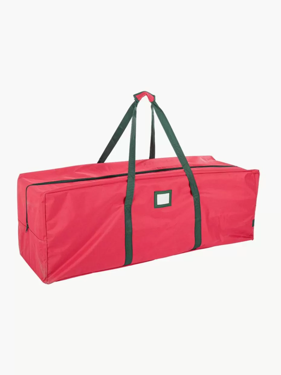 Weihnachtsbäume-Bizzotto Weihnachtsbaumhülle Xmas, B 121 cm Rot, Dunkelgrün