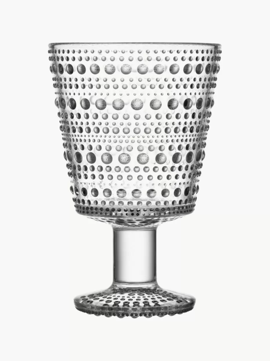 Weingläser-iittala Weingläser Kastehelmi, 2 Stück Transparent