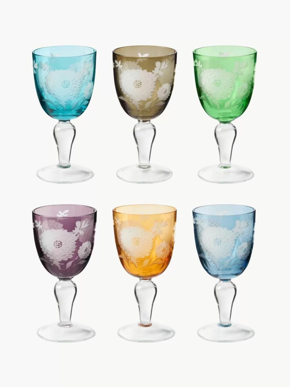 Weingläser-Pols Potten Weingläser Peony, 6er-Set
