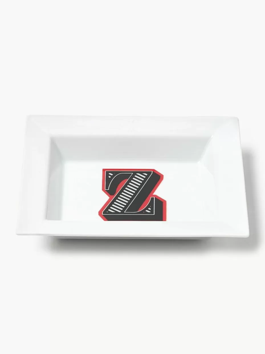 Dekoschalen-Westwing Collection x MEISSEN, handgefertigte Vide-Poche Initials mit Dekor Z