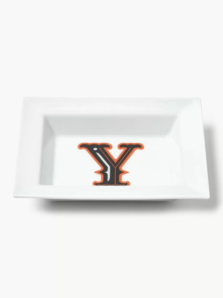 Dekoschalen-Westwing Collection x MEISSEN, handgefertigte Vide-Poche Initials mit Dekor Y
