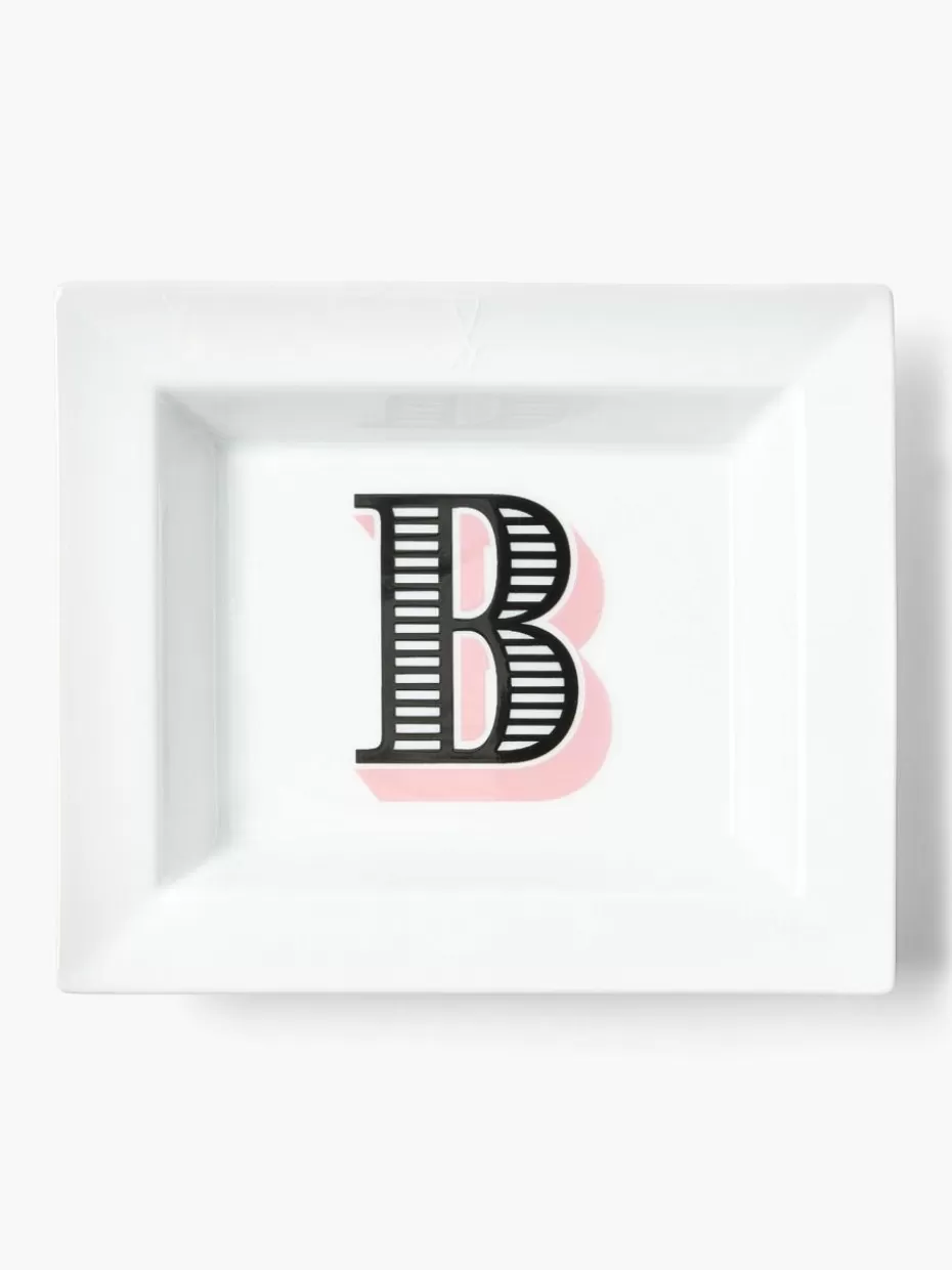 Dekoschalen-Westwing Collection x MEISSEN, handgefertigte Vide-Poche Initials mit Dekor B