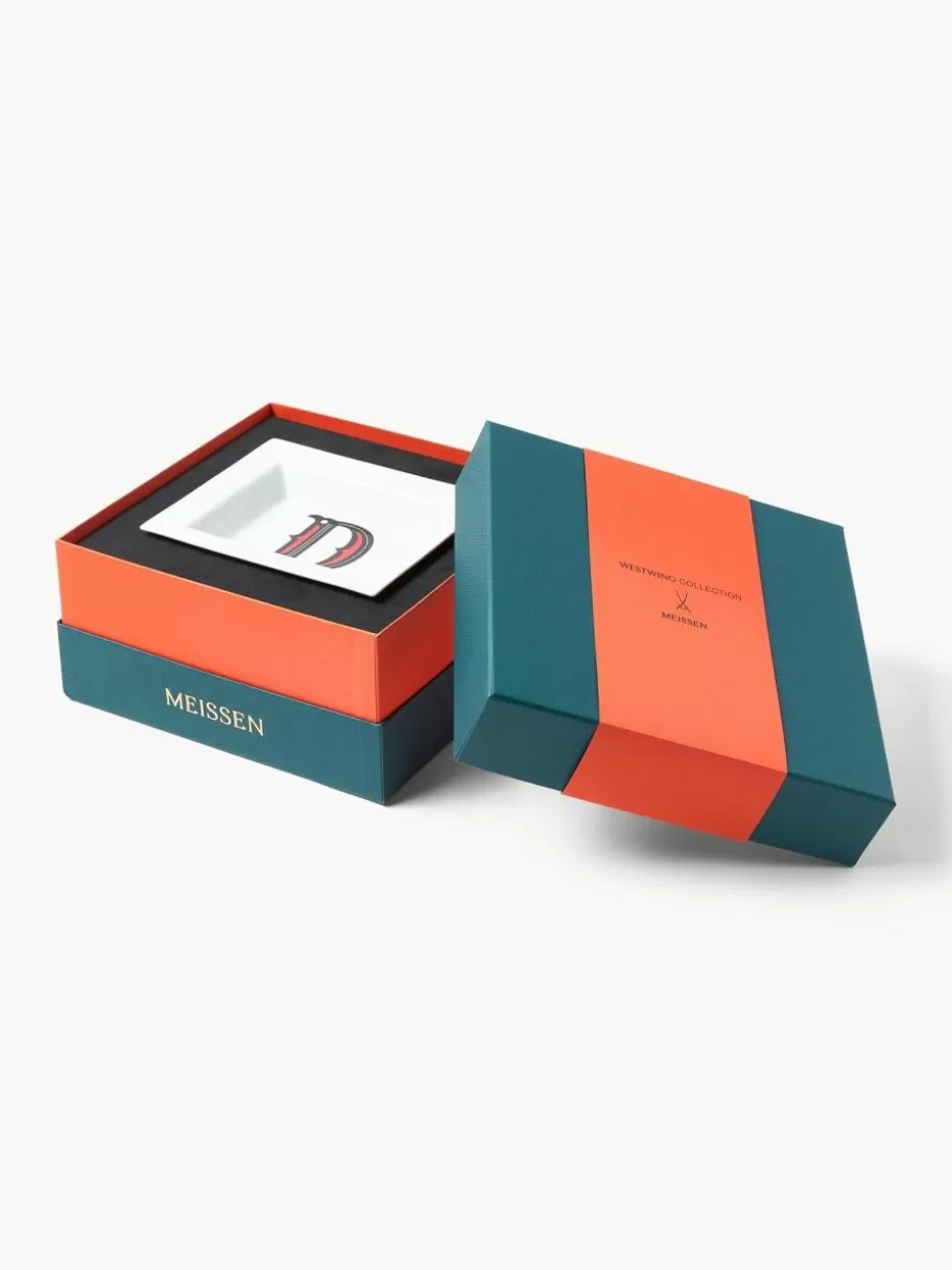 Dekoschalen-Westwing Collection x MEISSEN, hangefertigte Vie-Poche Initials mit ekor D