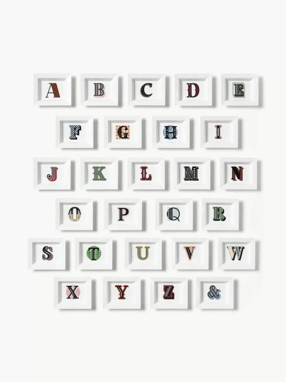 Dekoschalen-Westwing Collection x MEISSEN, handgefertigte Vide-Pche Initials mit Dekr O