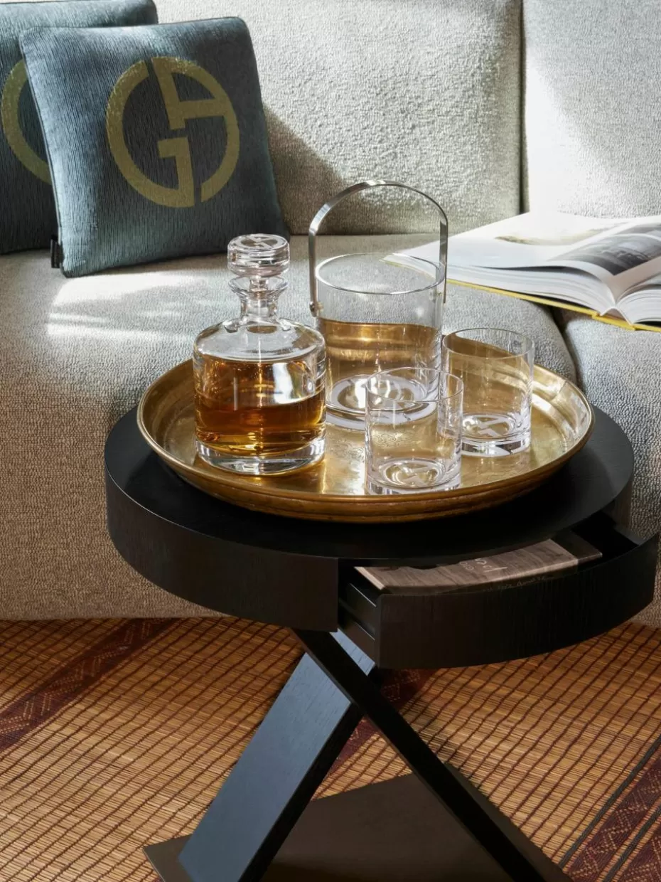 Kannen & Karaffen-Armani Casa Whisky-Set Corelli aus Kristallglas, 3-tlg.