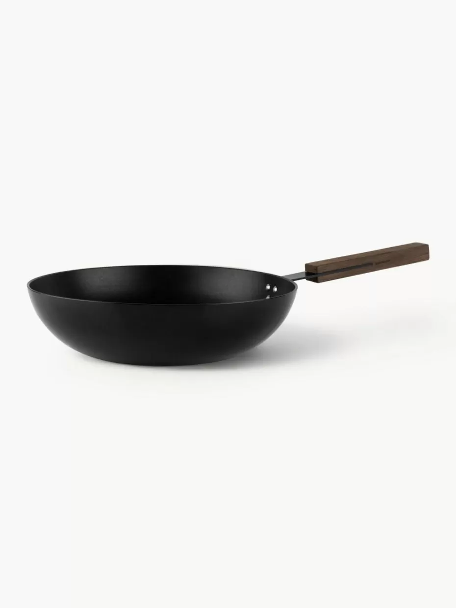 Pfannen-knIndustrie Wok Black mit Antihaftbeschichtung