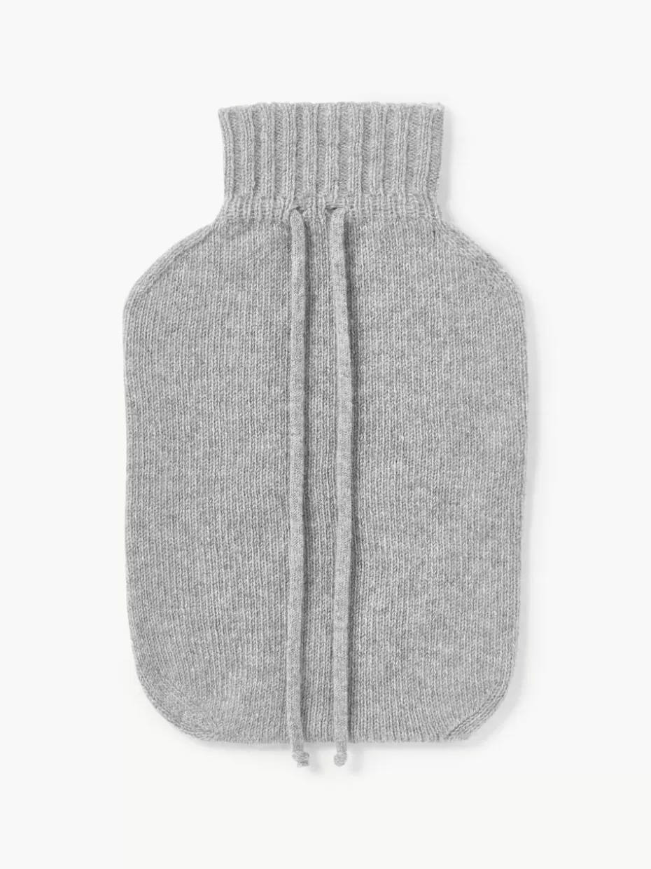 Romantische Details-Westwing Collection Wärmflasche Cashmere Hellgrau