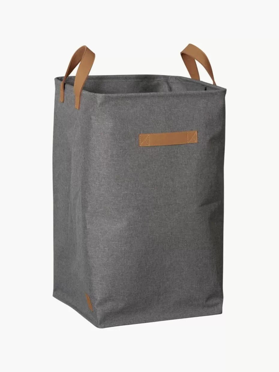 Wäschekörbe-Store It Wäschekorb Premium Dunkelgrau, Braun