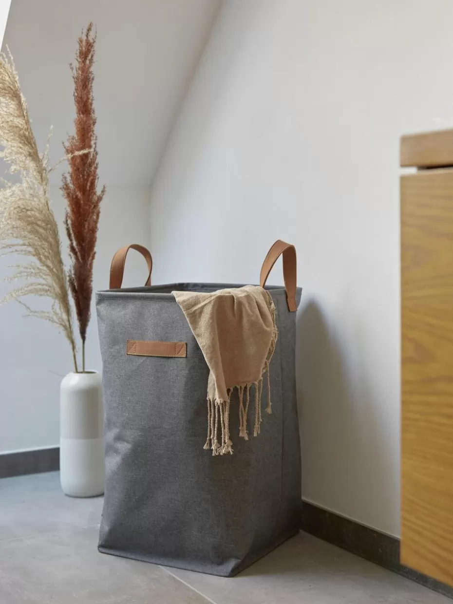 Wäschekörbe-Store It Wäschekorb Premium Dunkelgrau, Braun