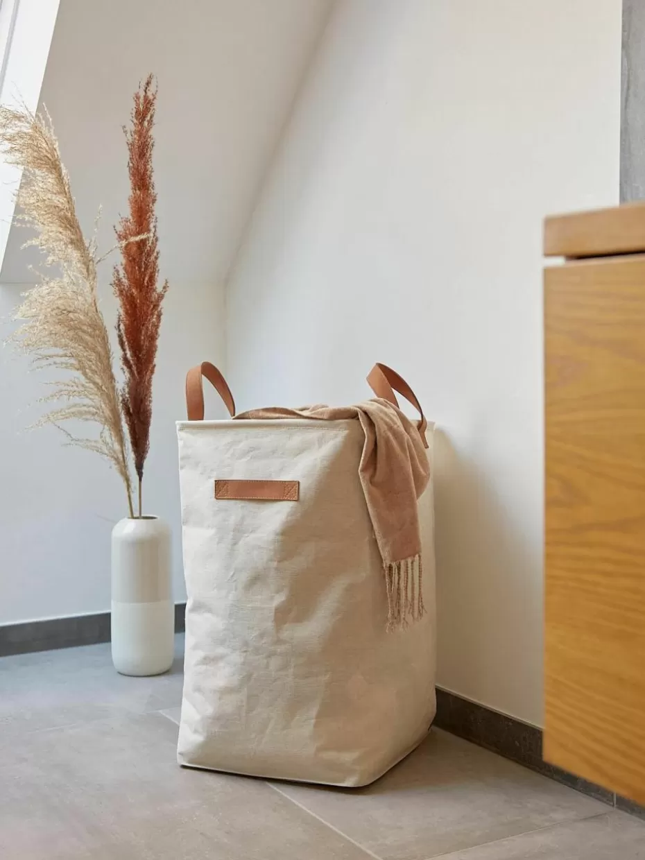Wäschekörbe-Store It Wäschekorb Premium Hellgrau, Braun