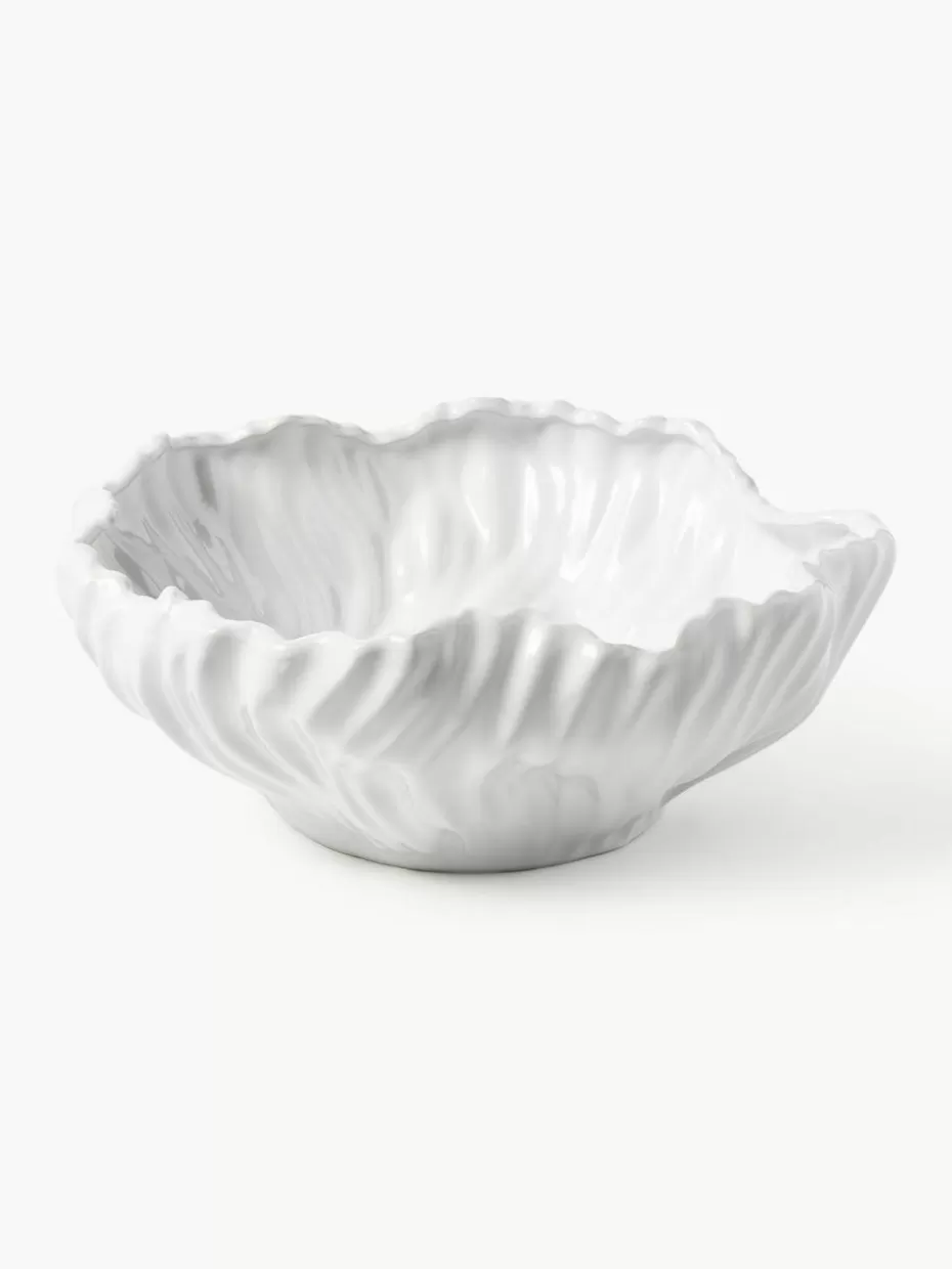 Dekoschalen-Westwing Collection XL Deko-Schale Milazzo mit geriffeltem Twist