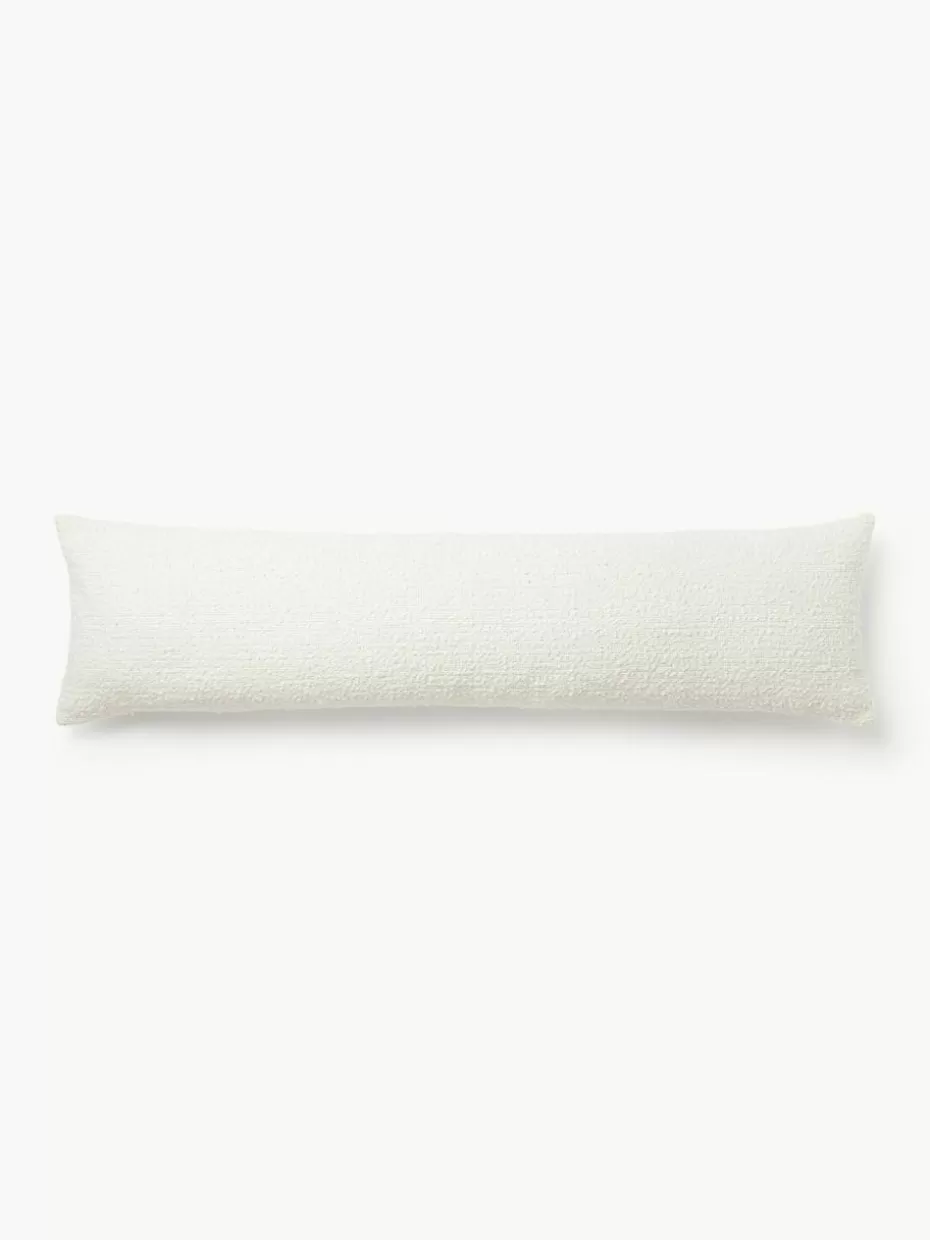 Dekokissen-Westwing Collection XL Kissen Bellamie Bouclé Off White