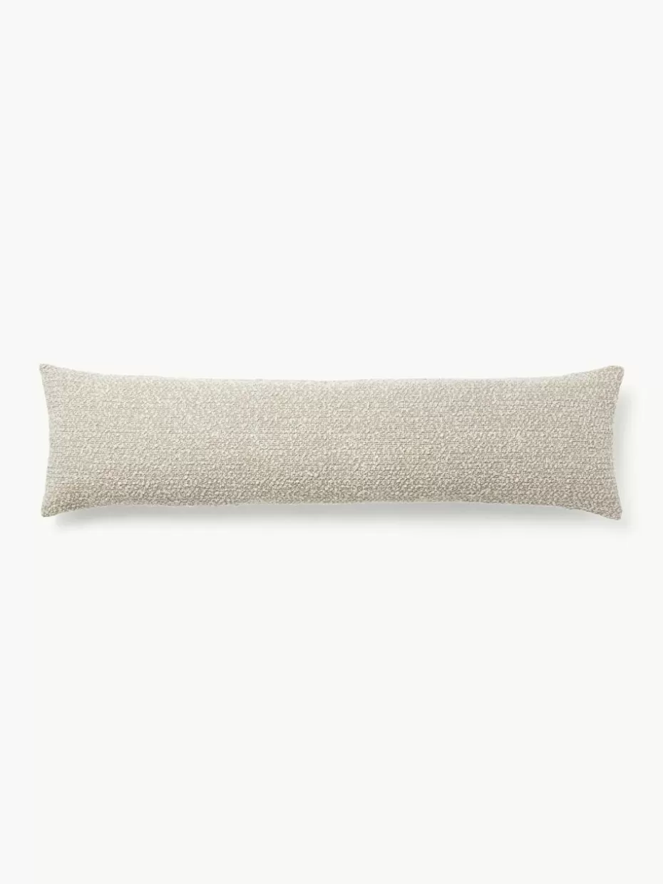 Dekokissen-Westwing Collection XL Kissen Bellamie Bouclé Greige