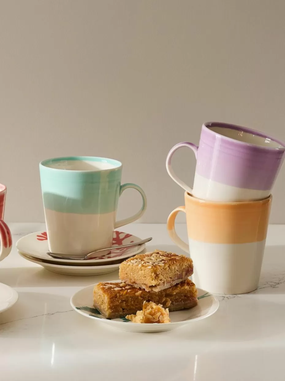 Tassen-Royal Doulton XL Tassen 1815 Brights aus Porzellan, 4er-Set