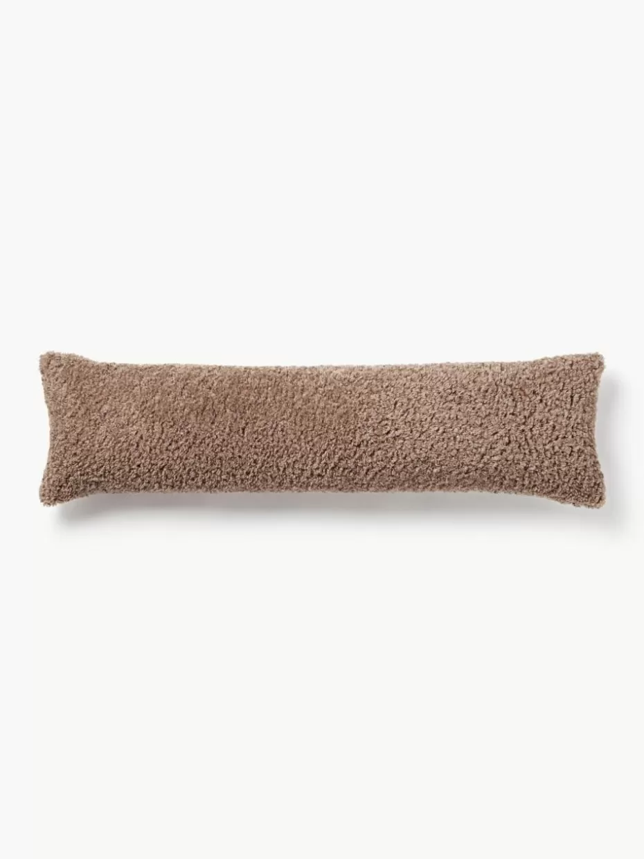 Dekokissen-Westwing Collection XL Teddy-Dekokissen Dotty Nougat