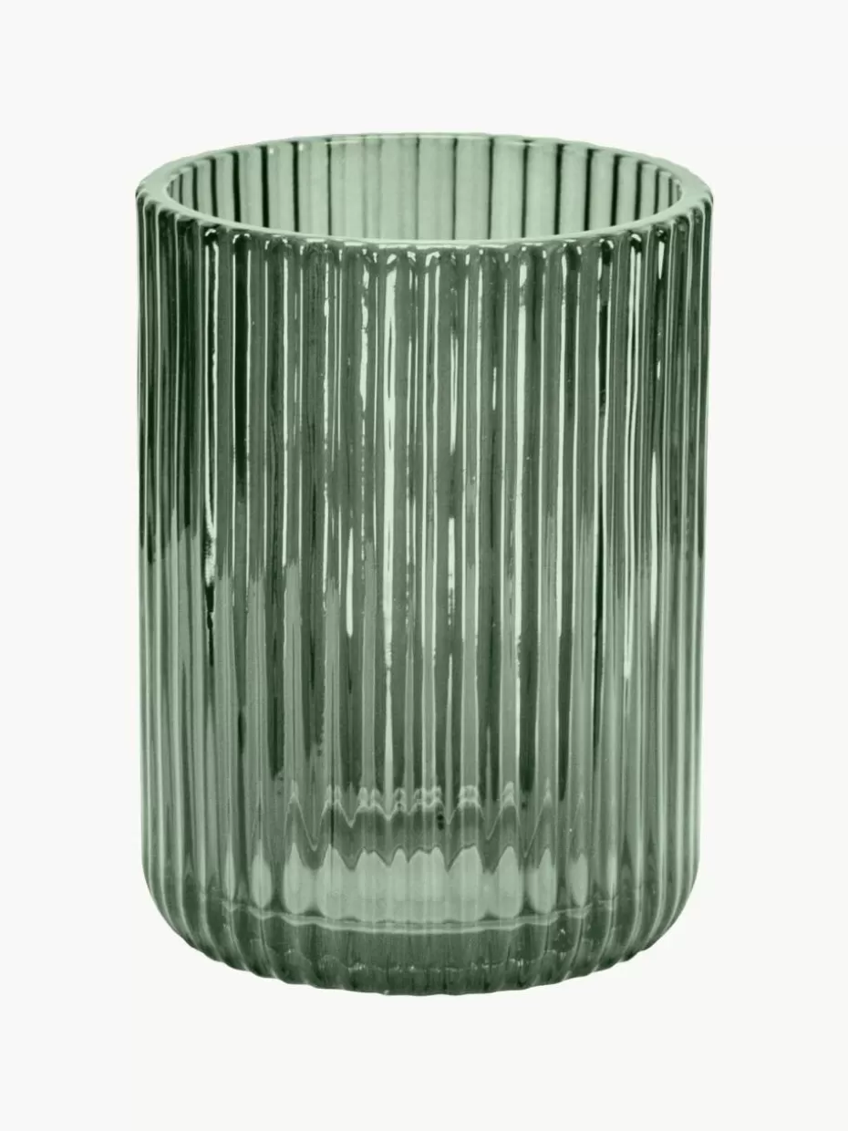 Zahnputzbecher-Westwing Zahnputzbecher Antoinette aus Glas