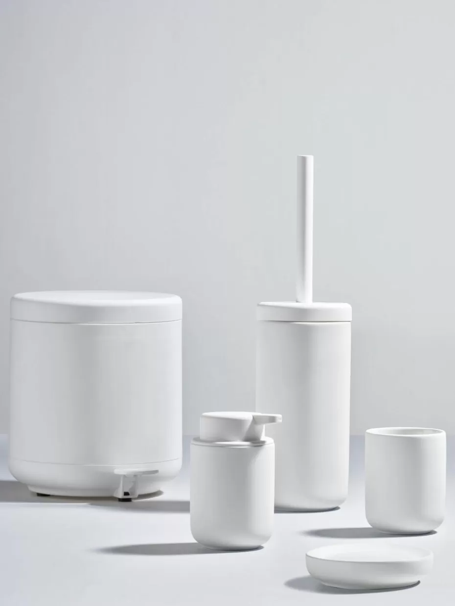 Zahnputzbecher-Zone Denmark Zahnputzbecher Ume mit Soft-Touch-Oberfläche Weiß