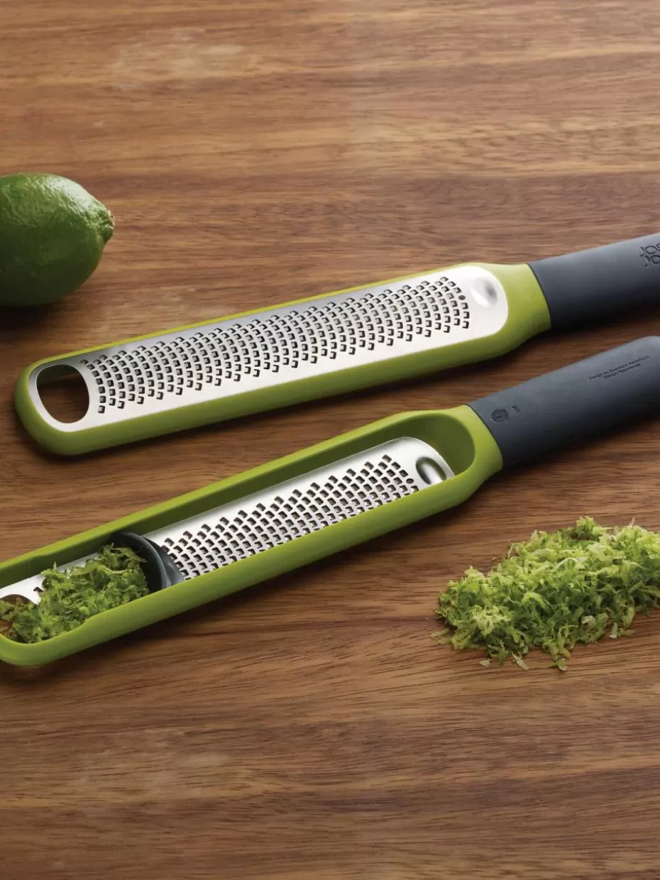 Küchenhelfer-Joseph Joseph Zitrusreibe Handi-Zest mit Miniwischer